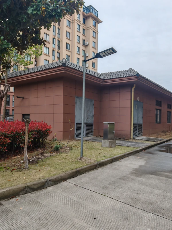 Solar Post Light Refurbishment view in daytime