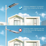 ABS Housing Solar Street Light - BC series - Image 4