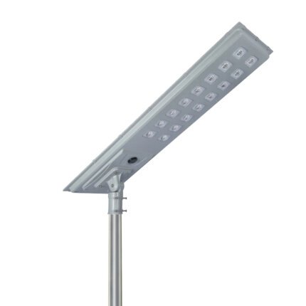 all in one solar street light with monocrystalline panel LiFePO4 battery 16 eyes super bring LED module