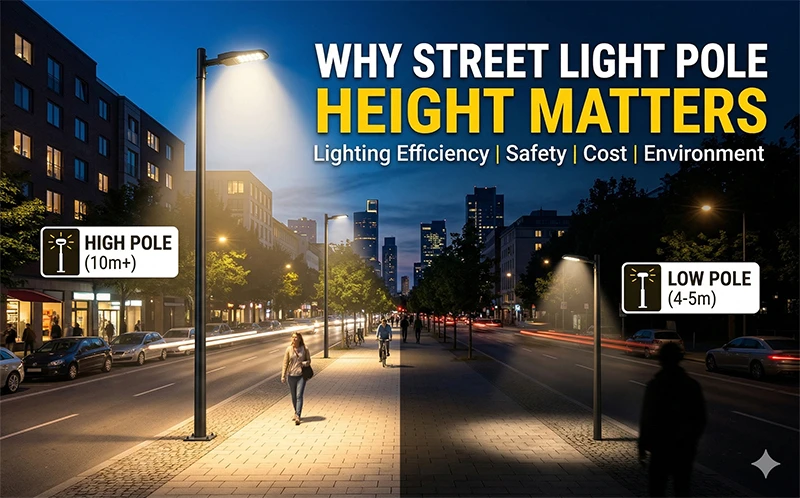 Why Street Light Pole Height Matters